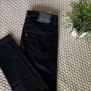 Levi's Men’s Jet Black slim Jeans